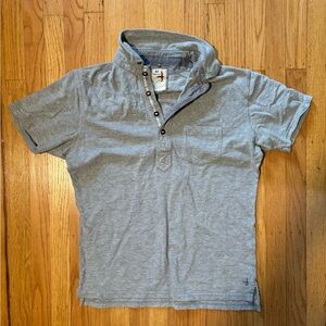 Relwen men’s grey polo, size M, new without tags, never worn.